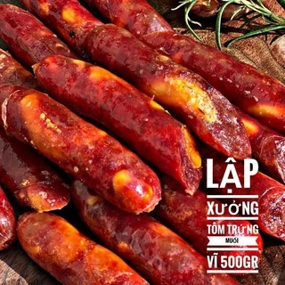 [500gr] Lạp Xưởng TÔM TRỨNG MUỐI Cai Lậy 🦐🦐