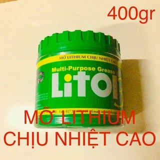 Mỡ bò chịu nhiệt cao cấp - mỡ lithium - Litol3 - TL 400Gr phụ tùng quạt