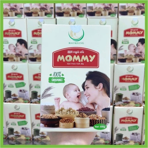 Ngũ Cốc Lợi Sữa Mommy - 40 Loại Hạt, Giúp mẹ nhiều sữa ,đặc mát sữa sau sinh, Hộp 500g [𝐂𝐇𝐈́𝐍𝐇 𝐇𝐀̃𝐍𝐆]