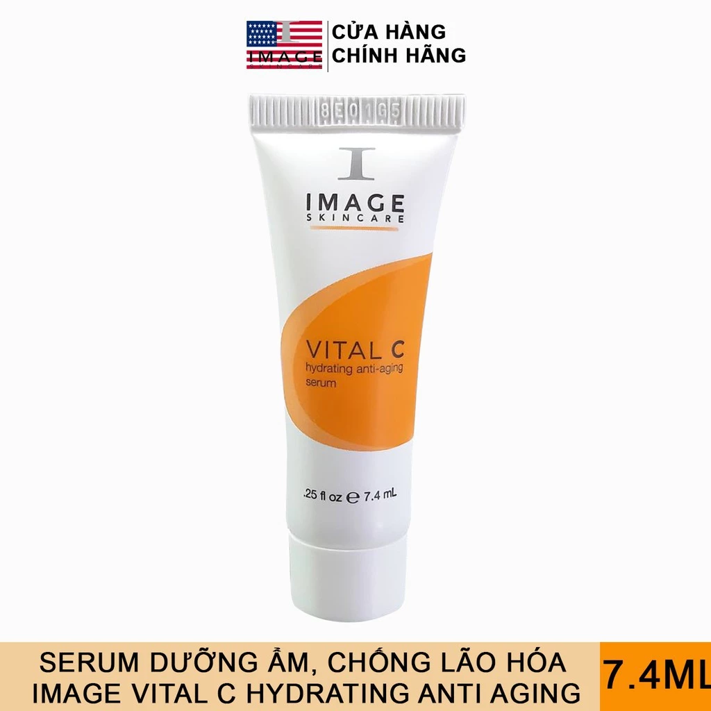 Serum Dưỡng Ẩm Và Chống Lão Hóa Da Image Skincare Vital C Hydrating Anti Aging Serum 7.4ml