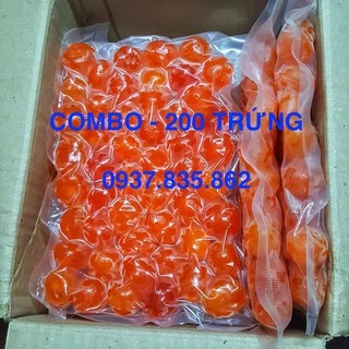 [COMBO 200 TRỨNG] Lòng đỏ trứng muối