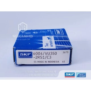 Bạc đạn xe máy SKF 6004/VU350-2RS1/C3