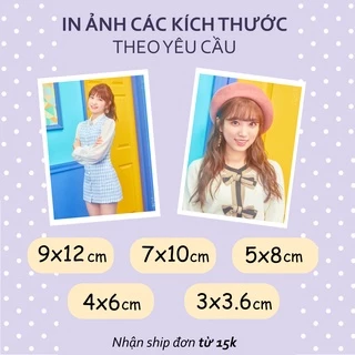 IN ẢNH 9x12 7x10 5x8 4x6 3x3.6 THEO YÊU CẦU - có thể đặt nhiều set