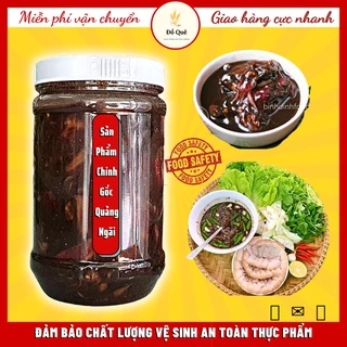 HŨ 500GRAM🔥 MẮM MỰC🔥 THƠM NGON ĐẶC BIỆT🔥 ĐẶC SẢN QUẢNG NGÃI