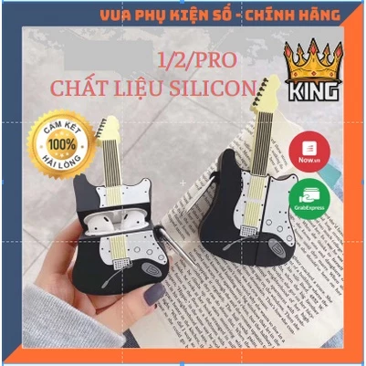 🎸🎸 Vỏ bảo vệ tai nghe hình cây đàn cực cá tính và độc đáo 1&2, Pro  ( hàng cao cấp loại xịn dầy)