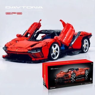 （CÓ SẴN) Đồ chơi lắp ráp mô hinh TECHNIQUE 50003 FERSTTER DANTOAY SIÊU XE  FERRARI DAYTONA SP3