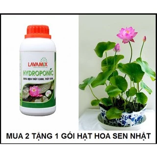 Dung Dịch Thủy Canh LAVAMIX Trồng Sen Mini, Chuyên Dụng Cho Tất Cả Các Loại Cây Thủy Sinh 100ML