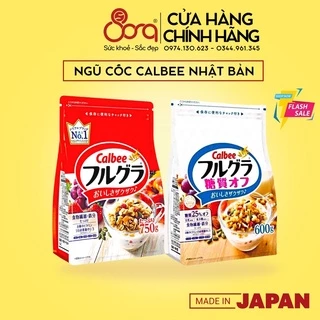 Ngũ cốc Calbee vị tổng hợp hoa quả Nhật Bản 750 Gram (date mới nhất: 12/2024)