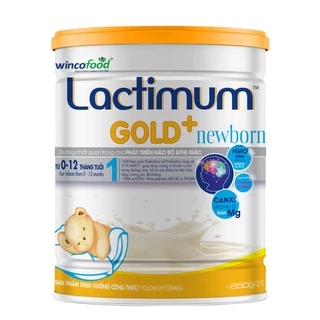 Sữa bột Wincofood Lactimum Gold + Newborn lon 850g