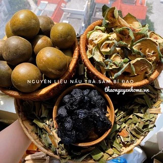 Nguyên liệu nấu trà sâm bí đao handmade cao cấp