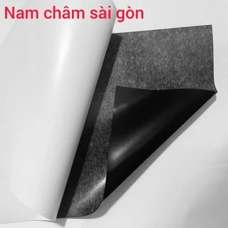 [NCSG] Nam châm lá A4 dày 1mm có keo dán tiện ích