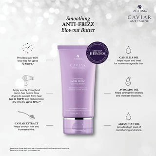 ALTERNA 📛 Kem dưỡng tóc CAVIAR Anti-Aging® Smoothing Anti-Frizz Blowout Butter