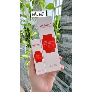 (50ml +10ml) kem chống nắng Cell Fusion C toning up