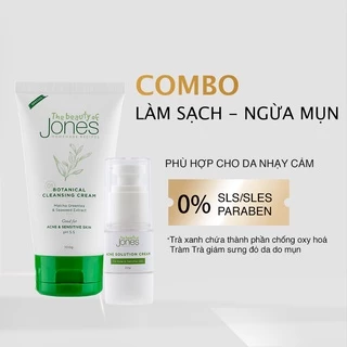 Bộ đôi làm sạch và ngừa mụn The Beauty of Jones