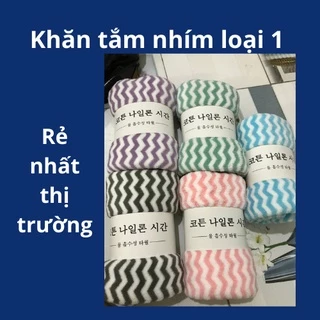 Khăn tắm lông cừu 70x140cm, khăn bông hàn quốc siêu mềm không ra lông thích hợp cho mọi loại da kể cả da em bé