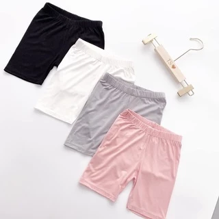 Quần bé gái legging đùi chất cotton 4 chiều co dãn thoải mãi cho bé mặc hè