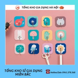 COMBO 10 MÓC DÁN TƯỜNG 3D SIÊU DÍNH, SIÊU CHỊU LỰC