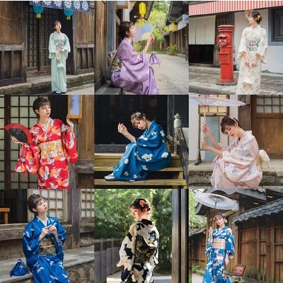 Trang Phục Kimono Truyền Thống Nhật Bản Yukata Nữ Nhật Bản (oder )