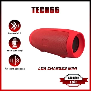 Loa Bluetooth Charge 3+ Mini. Loa không dây pin dung lượng lớn, âm Bass mạnh