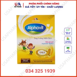 SIRO ALPHAVIT TĂNG CƯỜNG MIỄN DỊCH, TĂNG SỨC ĐỀ KHÁNG - HỘP 20 ỐNG