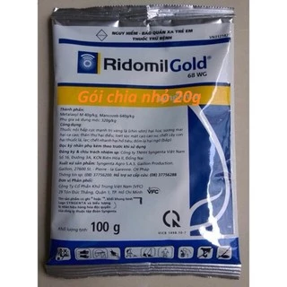 Đặc trị nấm, thối gốc Ridomin Gold 68WG