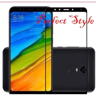 Cường lực full màn xiaomi redmi 5 plus ( tặng dán cacbon )