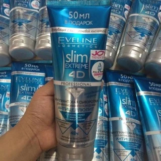 Kem tan mỡ 4d eveline