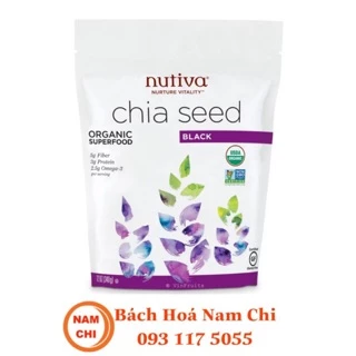 [COMBO 2 Gói] Hạt Chia Mỹ Nutiva 907g