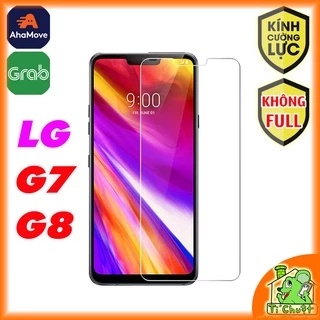 [Ảnh Thật] Kính CL LG G7/ G8 Không FULL, Cường Lực mài cạnh 2.5D 9H-0.26mm