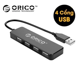 Bộ Chia USB ORICO 4 Port - Hub USB ORICO 4 Cổng FL01-BK-BP - FL01-WH-BP