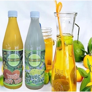 [Hàng Cao Cấp Loại 1]Nước Cốt Chanh / Cốt Tắc Thai Lime Chai 500ml