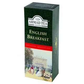Trà Đen Buổi Sáng Anh Quốc Ahmad 50g - Ahmad English Breakfast tea 50g/25 Túi (Túi Lọc Không Có Bao Thiếc - 25 Túi/Hộp)