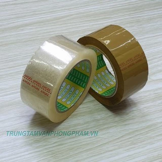 Băng keo trong - đục dán thùng bản 5cm - Bán lẻ 1 cuộn