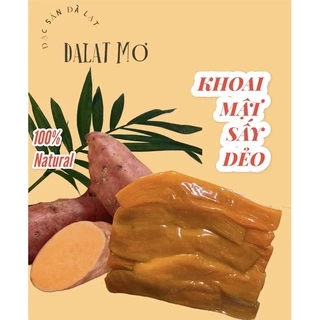 🔥KHOAI LANG MẬT ĐÀ LẠT SẤY DẺO vị tự nhiên 500gr