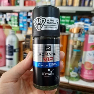 LĂN KHỬ MÙI CAO CẤP ROMANO VIP VISION 50ML