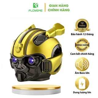 Loa Bluetooth Siêu Anh Hùng Floveme MK 51 Bumblebee Transformer , Pin 1200mAh , Nghe Nhạc Sống Động,Mắt Có Đèn Led Xanh