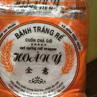 Bánh tráng rế cuốn chả giò 3 xếp