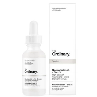 Tinh Chất The Ordinary Niacinamide 10% + Zinc 1%: Serum chống viêm, giảm kích ứng dành cho da MỤN