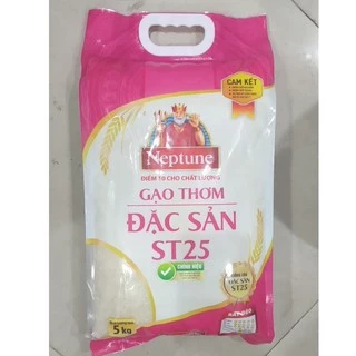 GẠO THƠM ĐẶC SẢN ST25 NEPTUNE TÚI 5KG