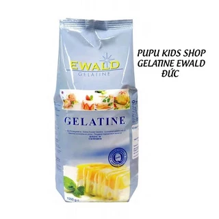 Gelatine Ewald Đức dạng bột/lá làm kẹo dẻo, làm thạch