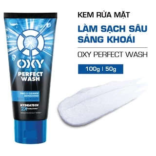 Sữa rửa mặt OXY Perfect Wash 100g sạch nhờn mát lạnh