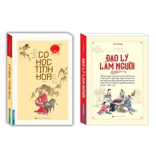 Sách - Combo 2 cuốn cổ học tinh hoa + Đạo lý làm người (mềm)