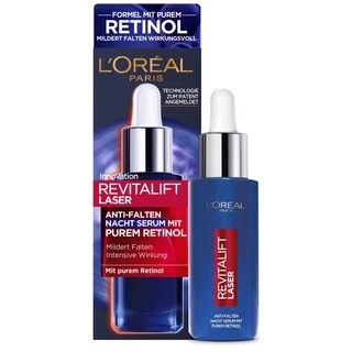 Serum ban đêm chống lão hóa, Loreal Revitalift Laser Nacht Serum