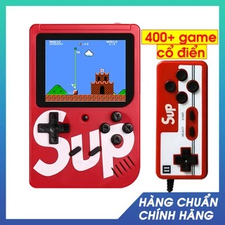 Máy chơi game 4 nút SUP cầm tay 400IN1 Game Sup, 400 game cổ điển, kết nối với TV, lựa chọn thêm tay cầm tiện dụng