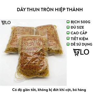 Dây Thun Tròn Hiệp Thành Bịch 500g