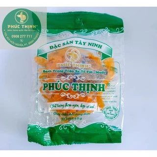 Bánh Tráng Phúc Thịnh -Sa tế Tỏi [TOP BÁN CHẠY] Xanh lá 15 bịch/1xâu