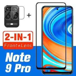 Kính Cường Lực 2 Trong 1 Bảo Vệ Camera Cho Xiaomi Redmi Note 9s 9 Pro Max