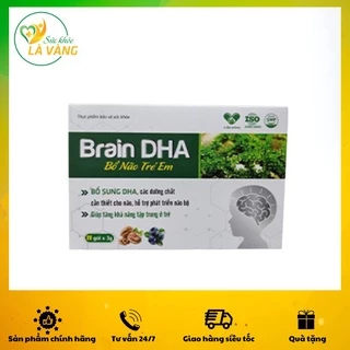 Cốm Bổ Não Trẻ Em Brain DHA [Chính Hãng] ✅ Hỗ trợ phát triển não bộ tăng khả năng tập trung và ghi nhớ ở trẻ