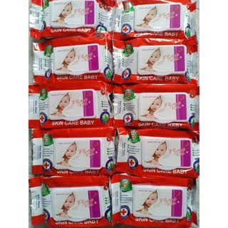 COM BO X 10 HỘP KHĂN ƯỚT CAO CẤP BABY WIPES PHƯƠNG NAM BỊCH 80gr.AN TOÀN, TIỆN DỤNG.