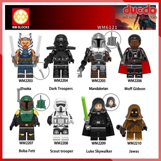 Minifigures nhân vật Chiến tranh các vì sao war - Đồ chơi Lắp ghép Xếp hình Mô hình Mini WM WM6121